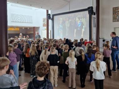 Samling på Nibe Skole